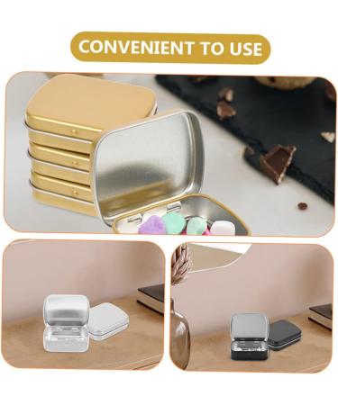Didiseaon 30 Pcs Mini Tin Box Food Sealed Cans To Go Food Containers with Lids Candy Jars with Lids Tinplate 1 g (Pack of 1) As Shownx2pcs - Buy Online on GoSupps.com