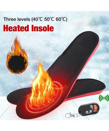 YTYZC USB Heated Shoe Insoles with Remote Control Feet Warm Sock Pad Mat Electrically Heating Insoles Electric Heater Pads (Color : D  Size : 41-46 Yards) 41-46 yards D - Buy Online on GoSupps.com