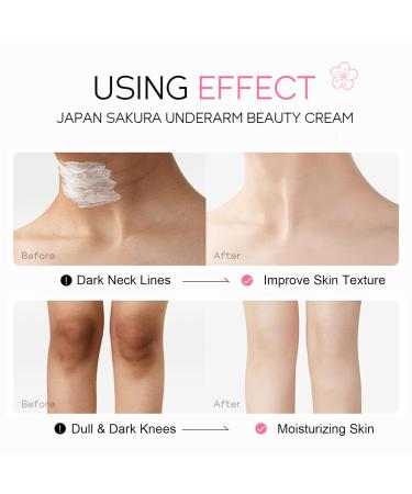 Sakura Brightening Booster Cream - Japanese Body Care with Cherry Blossom & Niacinamide for Nourished Skin - 30g - Buy Online on GoSupps.com