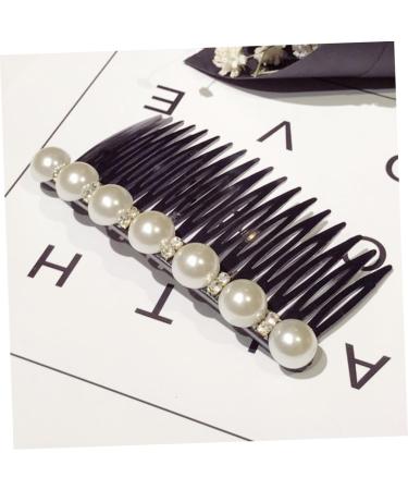 FRCOLOR Set of 6 comb headpiece pearl headpiece made of pearls rhinestone comb hair styling hair accessories combs tiara comb headdress made of rhinestone decorative comb headdress Korean version - Buy Online on GoSupps.com