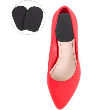 NOLITOY Heel Pad Set - 8 Pairs Shock-Absorption Rear Half Pads for High-Heeled Shoes - Comfort Sole Inserts in Black (9.52x7x0.8cm) - Perfect for Foot Support - Buy Online on GoSupps.com