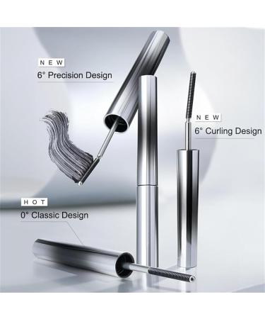 2PCS Iron Wand Mascara Metal Mascara Wand Metal Rod Mascara 3d Curling Eyelash Iron Mascara Mascara Cream (2*Brown) - Buy Online on GoSupps.com