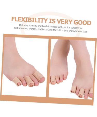Healifty 8 Pcs Silicone Toe Cover Sleeves - Reusable Gel Protectors for Toe Tubes & Finger Sleeves - Anti-wear & Elastic Bands for Toe and Finger Protection - Buy Online on GoSupps.com