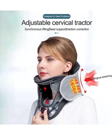 JLASDR Neck Protection Cervical Traction Device Relief for Neck & Shoulder Pain Tension Strain & Pinched Nerves International Shipping Available - Buy Online on GoSupps.com