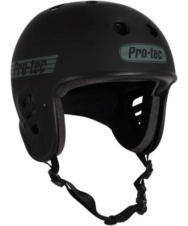 Pro-Tec Full Cut Certified Skate Helmet - Matte Black (Small) - Buy Online on GoSupps.com