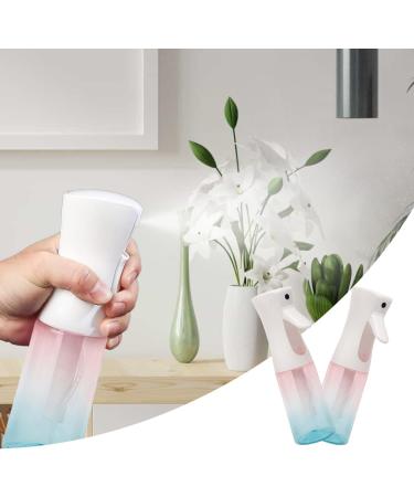 BRITECO Water Spray Bottle for Hair Continuous Fine Mist Spray Bottle Refillable Salon Spray Bottle for Hairstyling Plants Cleaning 300ML - Water Mist Misting and More - Buy Online on GoSupps.com