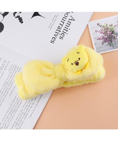 G-Ahora Winnie Headband Spa Makeup Headband Bowknot Adjustable Elastic Hair Band for Girls Women Winnie Lover.(HB-Pooh) HB-Pooh A - Buy Online on GoSupps.com