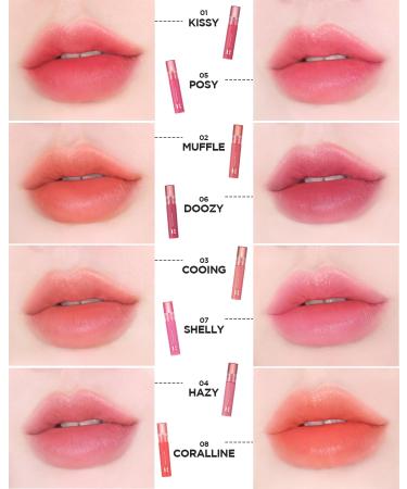 HOLIKA HOLIKA Foggy Blur Tint - Lightweight Sheer Pink Lip Makeup with Hyaluronic Acid & Moisture - Buildable Formula for Silky Finish (0.14 fl.oz - Buy Online on GoSupps.com