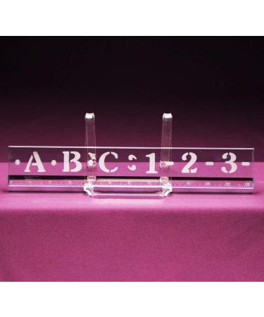Armour Etch Over N Over Stencil - 1.5-Inch Letters (3 Sheets) - Buy Online on GoSupps.com