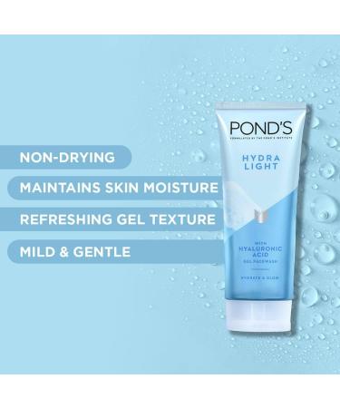 PO.ND S Hydra Light Hyaluronic Acid Hydrating Gel Facewash - Illuminate & Moisturize 3.38 Fl Oz - International Shipping Available - Buy Online on GoSupps.com