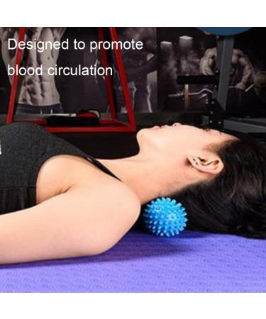 Massage Peanut Ball Spike Massage Ball Set for Deep Tissue Relief | Hand & Foot Massager (2pcs Blue) | International Shipping Available - Buy Online on GoSupps.com