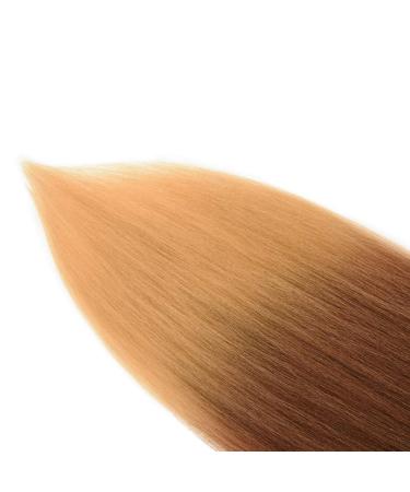 20 Inch Pre Stretched Ombre Braiding Hair Pack of 10 - Itch Free Soft Yaki Synthetic Hair for Black Women | 3 Tone 1B/30/27 Ombre Braiding Hair - Buy Online on GoSupps.com