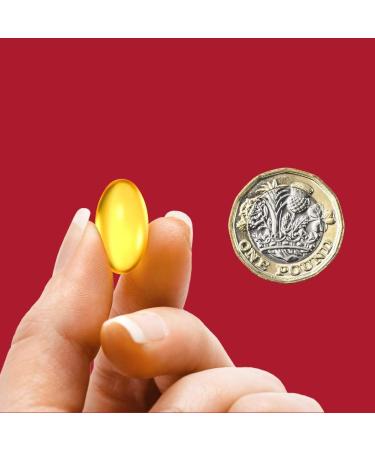 Seven Seas High Strength Cod Liver Oil Capsules with Omega-3 Fish Oil & Vitamin D - 60 Gelatin-Free Capsules - Buy Online on GoSupps.com