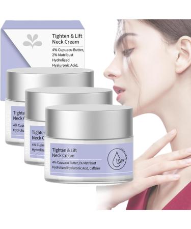 2024 New Neck Firming Cream - Tighten & Lift Firming Neck Cream - Advanced Tightening Moisturizer for Firm Youthful Skin - 50ml (3PCs)