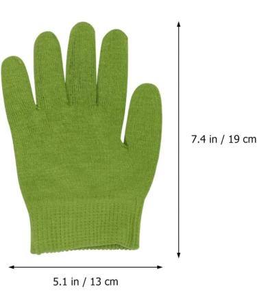Moisturizing Gel Gloves for Dry Hands | Milists Spa & Beauty Care - 2 Pairs (Blue & Green) - Buy Online on GoSupps.com