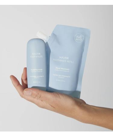Haan Hyva Meiniinki Whitening Toothpaste | 96% Natural Fluoride-Free Vegan & Cruelty-Free - 120ml Refill - Buy Online on GoSupps.com