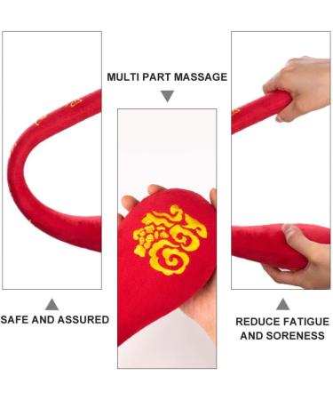 Beavorty Meridian Shot Back Massage Balls - Chinese Massage Therapy Tools for Pain Relief and Relaxation - Buy Online on GoSupps.com