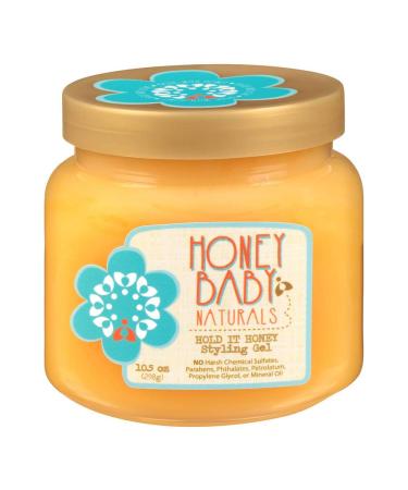 Honey Baby Naturals Hold It Honey Styling Gel  10.5 Ounce