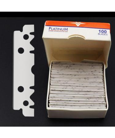 Harilla Bates Single Edge Razor Blade - 100 Pack for Precision Shaving & Scraping | Premium Single Sided Blades - Buy Online on GoSupps.com