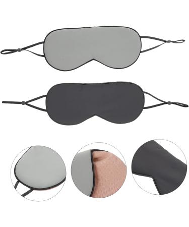 FOMIYES 2pcs Soft Sleep Mask - Travel Nylon Blackout Stickers for Ultimate Sleep Comfort - Buy Online on GoSupps.com