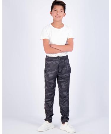 Real Essentials Boys' Mesh Active Jogger Sweatpants X-Large - 3 Pack Set - Buy Online on GoSupps.com