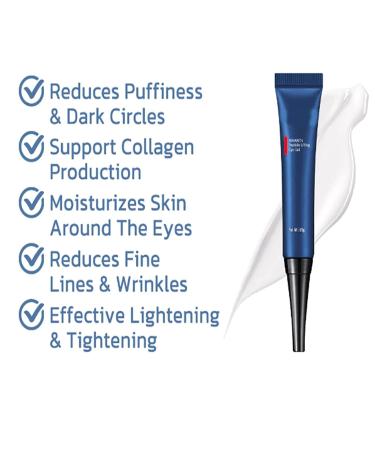 Buy Carvvo & Lovilds Awakening Peptide Eye Gel - Anti-Aging 2/4/8 Piece Eye Cream for Dark Circles & Puffiness - Buy Online on GoSupps.com