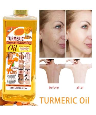 Veetgold Turmeric & Retinol Body Oil - Nourishing Moisturizer for Face & Body | International Shipping - Buy Online on GoSupps.com