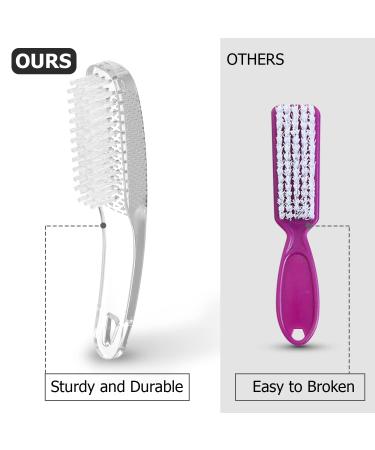 Larbois Nail Brush - 5 Pack Handle Grip Cleaning Brushes for Fingernails and Toes - Men and Women - Buy Online on GoSupps.com