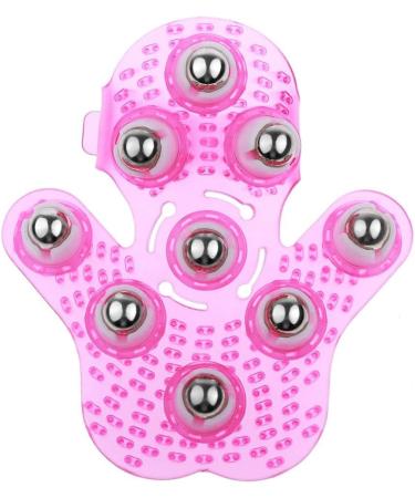 JAYIOLA 3x Massage Gloves with 9 Rotating Balls - Versatile Massage for Face Neck Back Chest Stomach Legs & Feet | International Shipping Available - Buy Online on GoSupps.com