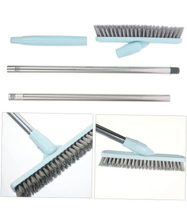 Solust Swivel Joint Cleaner Brush - Efficient Wall & Tile Cleaning Tool | Household Steel Floor Brush - 1 Pack (Blue) - Buy Online on GoSupps.com