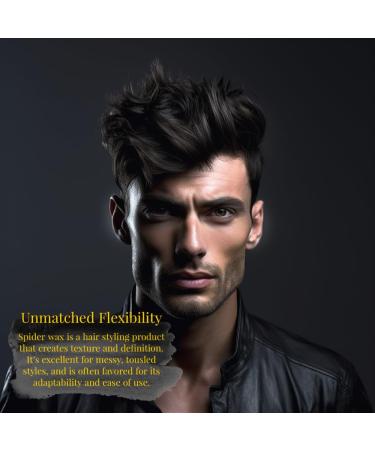 OMWAH Spider Hair Wax for Men - Strong Hold, Enhances Texture & Definition, Medium Shine - Flake-Free, Versatile Styling, Easy Washout - 100 ML - Buy Online on GoSupps.com