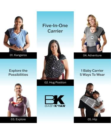 Baby K'tan Cotton Leopard Love Baby Carrier (XS) - Stylish and Comfortable - Buy Online on GoSupps.com