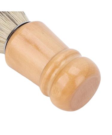 Premium Wooden Handle Salon Shaving Brush for Men - Comfortable Grip for Home Use - Buy Online on GoSupps.com