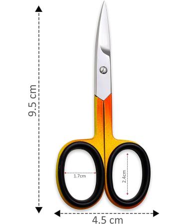 YSCARE Curved Stainless Steel Cuticle Nail Scissors for Manicure & Pedicure - Multi-Use Grooming Tool - Buy Online on GoSupps.com