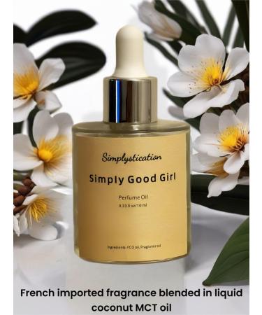 Body Oil Perfume - Inspired by C.Herrera G. Girl - Perfume Luxury - Pure Infused - With MCT Oil - For Hair & Body - Fragrance 1 Fl. 0z (Dropper 30ml) 30 ml Good Girl - Buy Online on GoSupps.com