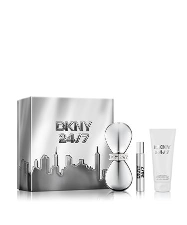 DKNY 24/7 Eau de Parfum 3 Piece Gift Set (Perfume w/ Body Lotion)