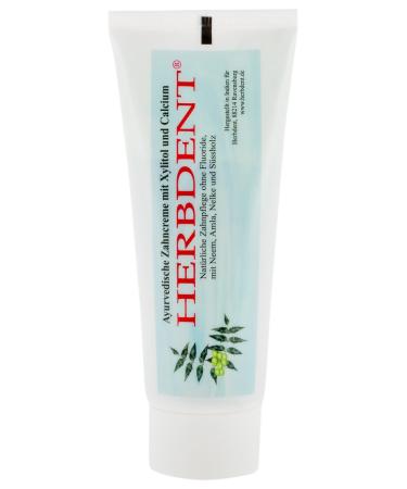 Herbdent Herbdent Ayurvedic toothpaste with xylitol + calcium 80 ml (1 pack)