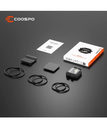 COOSPO Bluetooth Ant+ Bike Speed & Cadence Sensor - IP67 Waterproof Compatible with Zwift Rouvy Kinomap & More (BK467) - Buy Online on GoSupps.com
