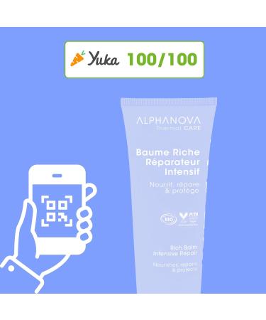  Alphanova ALPHANOVA THERMAL CARE - HYDRA+ Intensive Repairing Rich Balm - Hyaluronic Acid - Natural - Certified Organic - 200ml - Buy Online on GoSupps.com