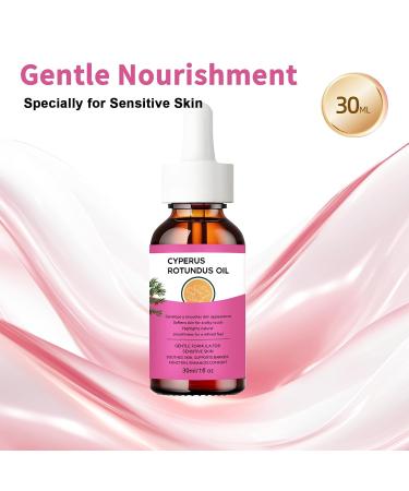 Cyperus Rotundus Oil Softens skin - Cyperus Rotundus Skin Serum Natural Organic Moisturizing Soothing Body Oil Reducing Body Hair for All Skin Types 30ML - Buy Online on GoSupps.com