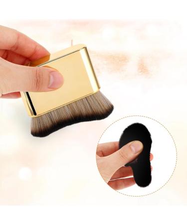 Self Tan Brush Soft Body Makeup Brush Portable Self Tanning Brush Self Tanner Face Brush For Body & Leg Makeup(Gold) - Buy Online on GoSupps.com