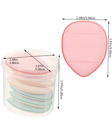POPETPOP Makeup Tools 35 Pcs Fingertip Puff Powder Puffs for Face Powder Beauty Sponge Powder Mini Puffs Mini Sponges Face Sponges Miss Triangle Cosmetics Hydrophilic Polyurethane 1 count (Pack of 1) Random Colorx5pcs - Buy Online on GoSupps.com