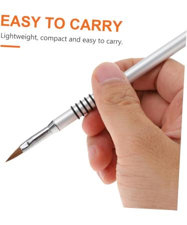 DOITOOL 1pc Nail Art Brush Nail Art Silicone Pens Silicone Tool Nails Kit Gel Nail Brush Creative Manicure Pen Gel Nail Kits Gel Nail Polish Kits Painting Pen Three-dimensional Metal - Buy Online on GoSupps.com