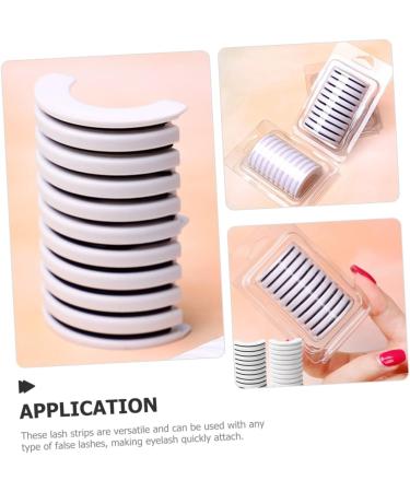 Boxes Self Adhesive Eyelash Glue Replacement Strips Lash Strips No Glue Needed Easy Application Lasting Hold Ideal for False Lashes Makeup Tools - Buy Online on GoSupps.com