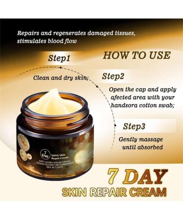  HADAVAKA 7-Day Rapid Skin Repair Cream Multi-Effect Skin Care Cream Deep Moisturizing and Dryness Relieving For All Ages and Skin Types 50g - Buy Online on GoSupps.com