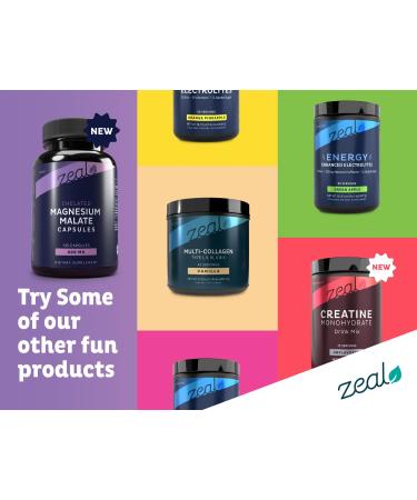 Zeal Premium Chelated Magnesium Malate (400mg | 135 Capsules) Capsule (135 Count) - Buy Online on GoSupps.com