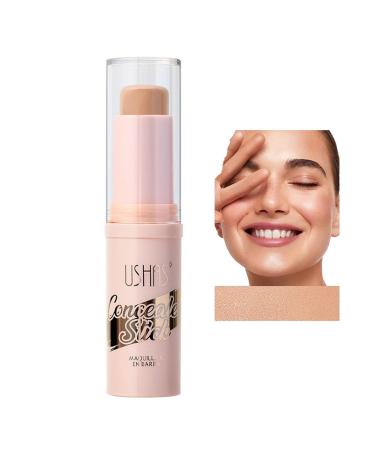 Makeup Concealer Stick | Natural High-Gloss for Face | 3D Highlight Effect Makeup Tool for Birthdays Halloween Rowces 02
