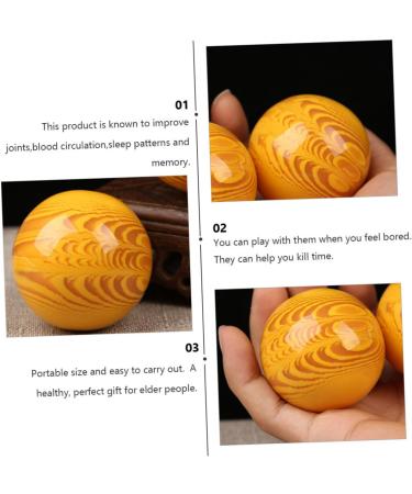 HomsfoU 2st Health Ball - Baoding Massage Balls for Muscle Relief & Stress Relief | Seemweide - Buy Online on GoSupps.com