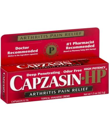 CAPZASIN HP Arthritis Muscle Pain Relief Cream 1.5 oz | Fast-Acting Pain Relief | Shop Internationally - Buy Online on GoSupps.com