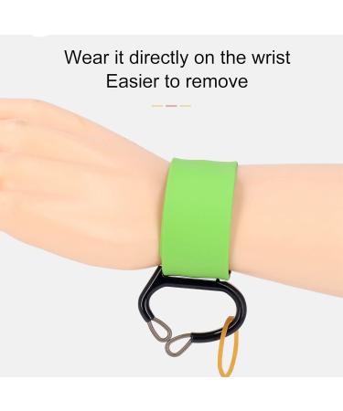 Wristband Hair Clips Bracelet Elastic Rubber Bands Holder Practical Bendable Wrist Strap Silicone Hairdressing Tool for Salons Bobby Pins Wristband Holder for Hair DIY - Buy Online on GoSupps.com